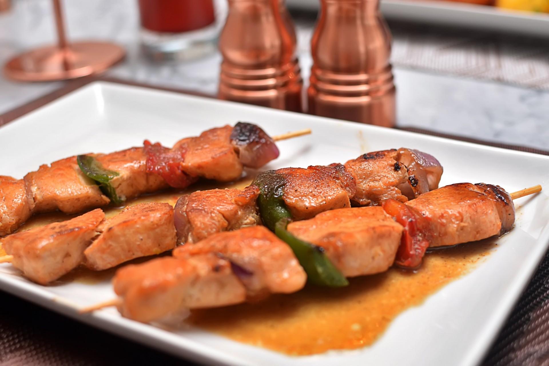 Chicken Kebab Brass & Copper
