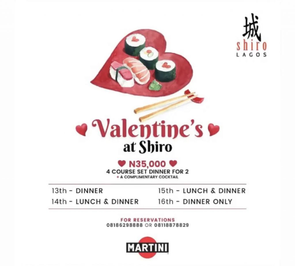 Valentine's Day 2020 in Lagos Guide