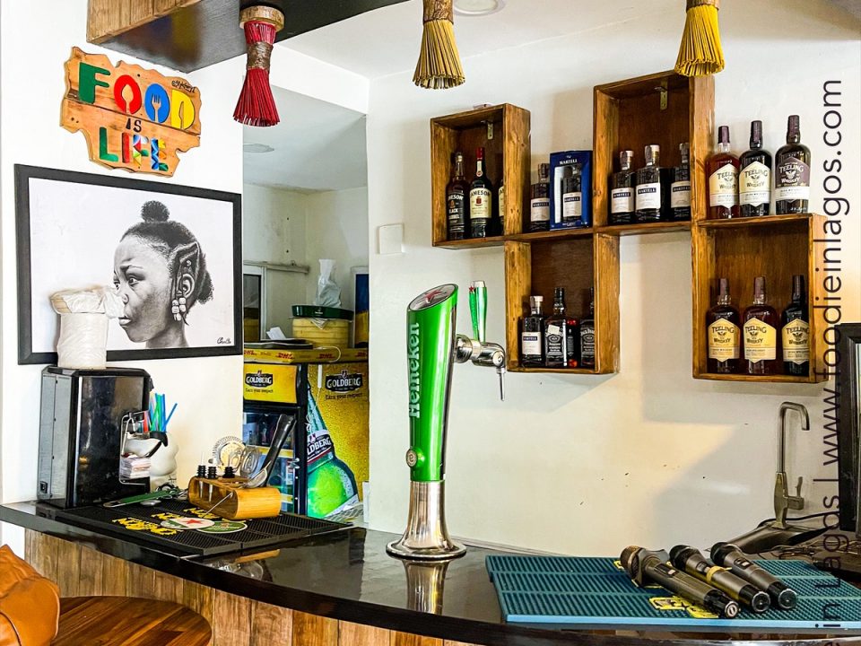 Kuti's Bistro Bar Area