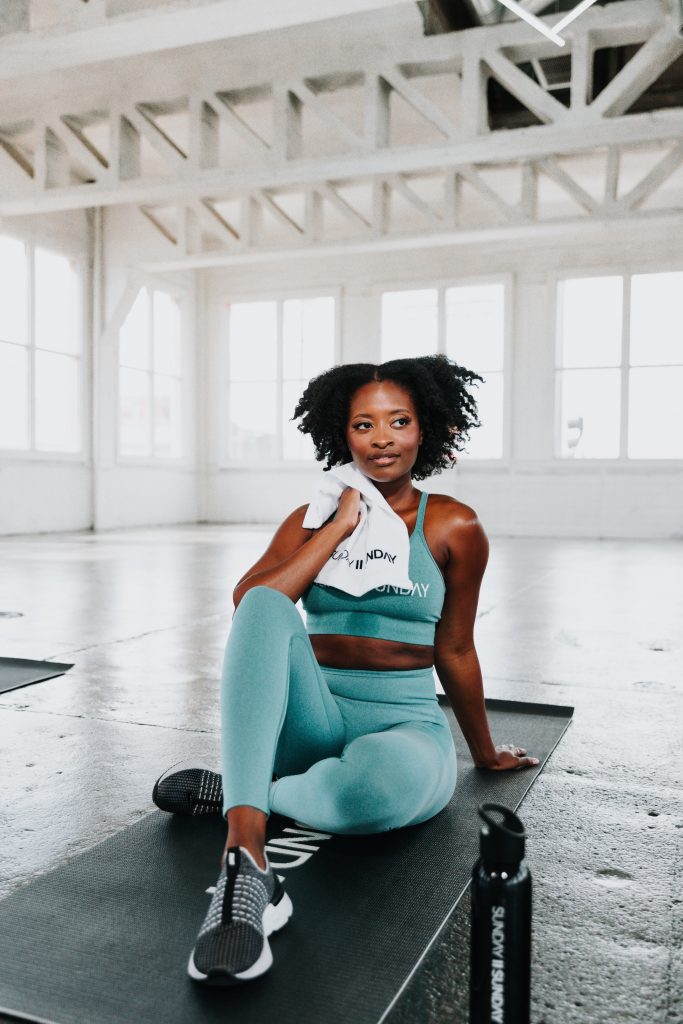 Woman at Gym
