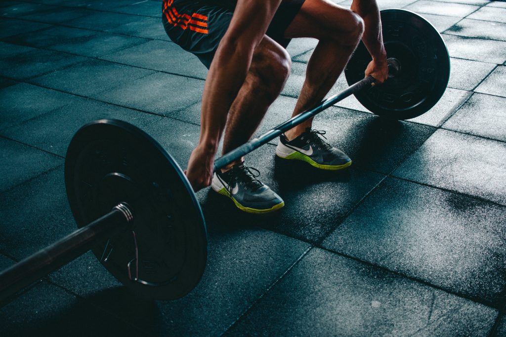 Man Lifting Weight
