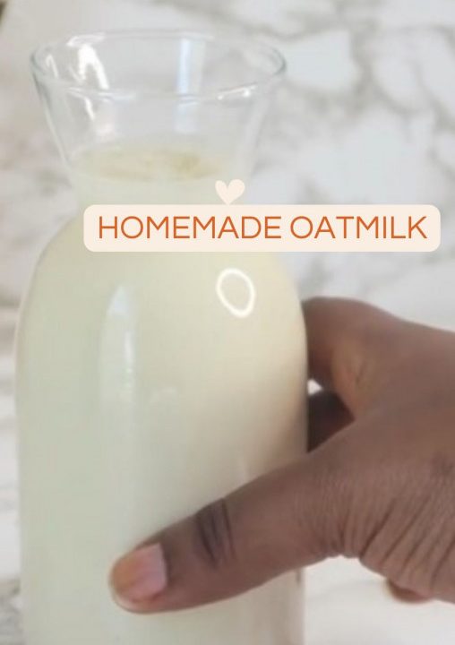 Homemade Oatmilk