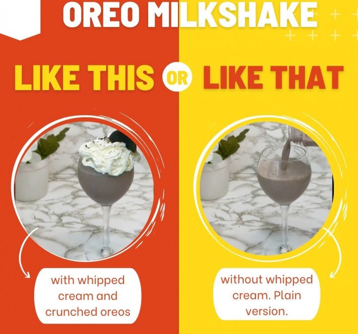 Oreo Milkshake