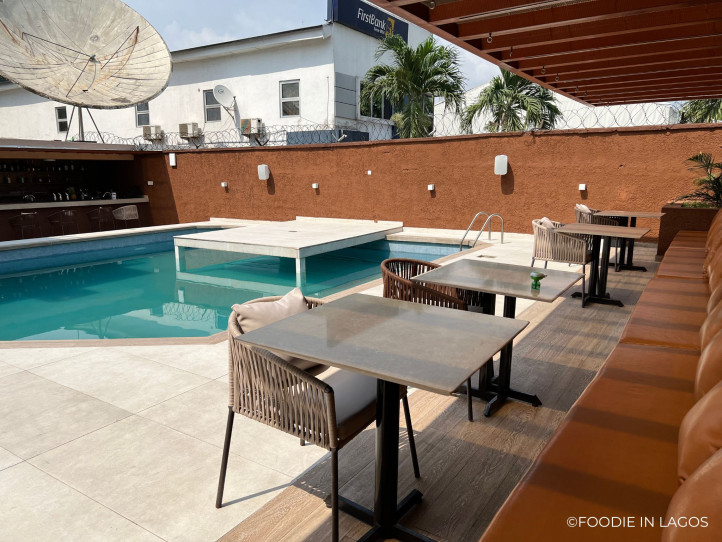 poolside restaurant
