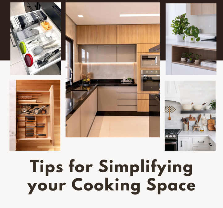 Tips for simplifying your cooking space