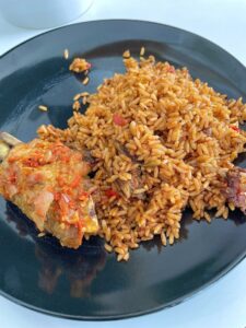 Foodie in Lagos - Jollof rice in Lagos