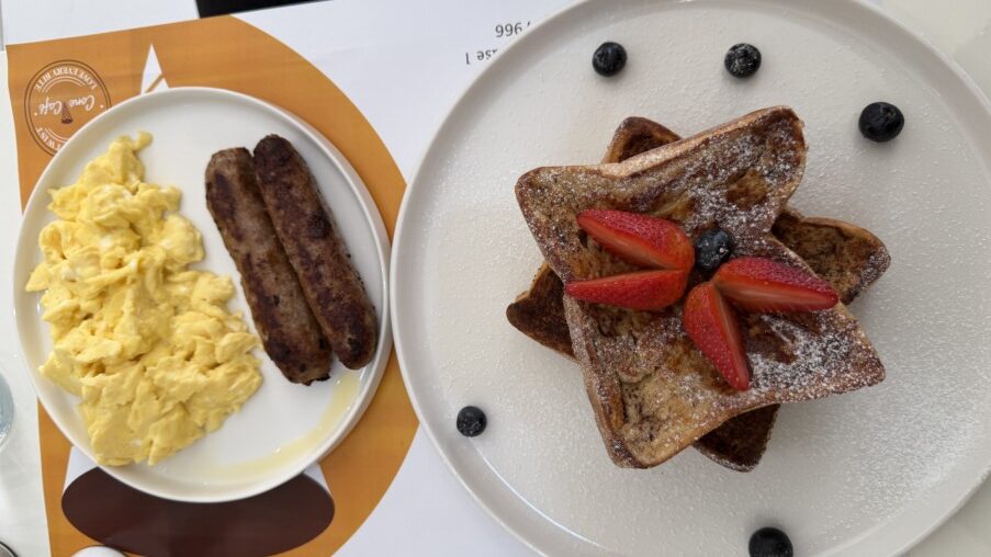 Toast at Cone Cafe